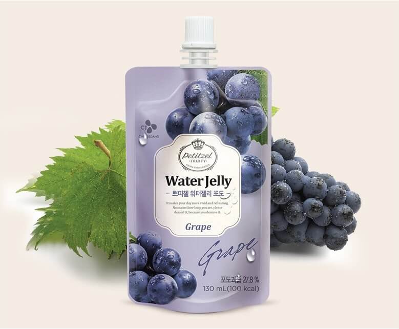 [cj] petitzel waterjelly[grape] 130ml