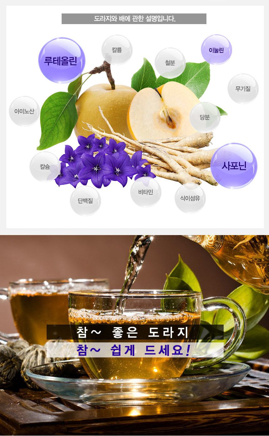 韓國食品-[GNM] Bellflower Pear Extract 80ml*30